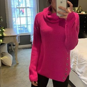 Hot pink sweater